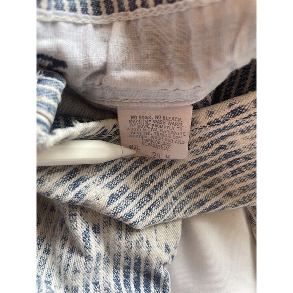 Oshkosh Vintage Train Railroad Overalls Acid Wash Striped Vestbak 24 Mo USA - Picture 14 of 14